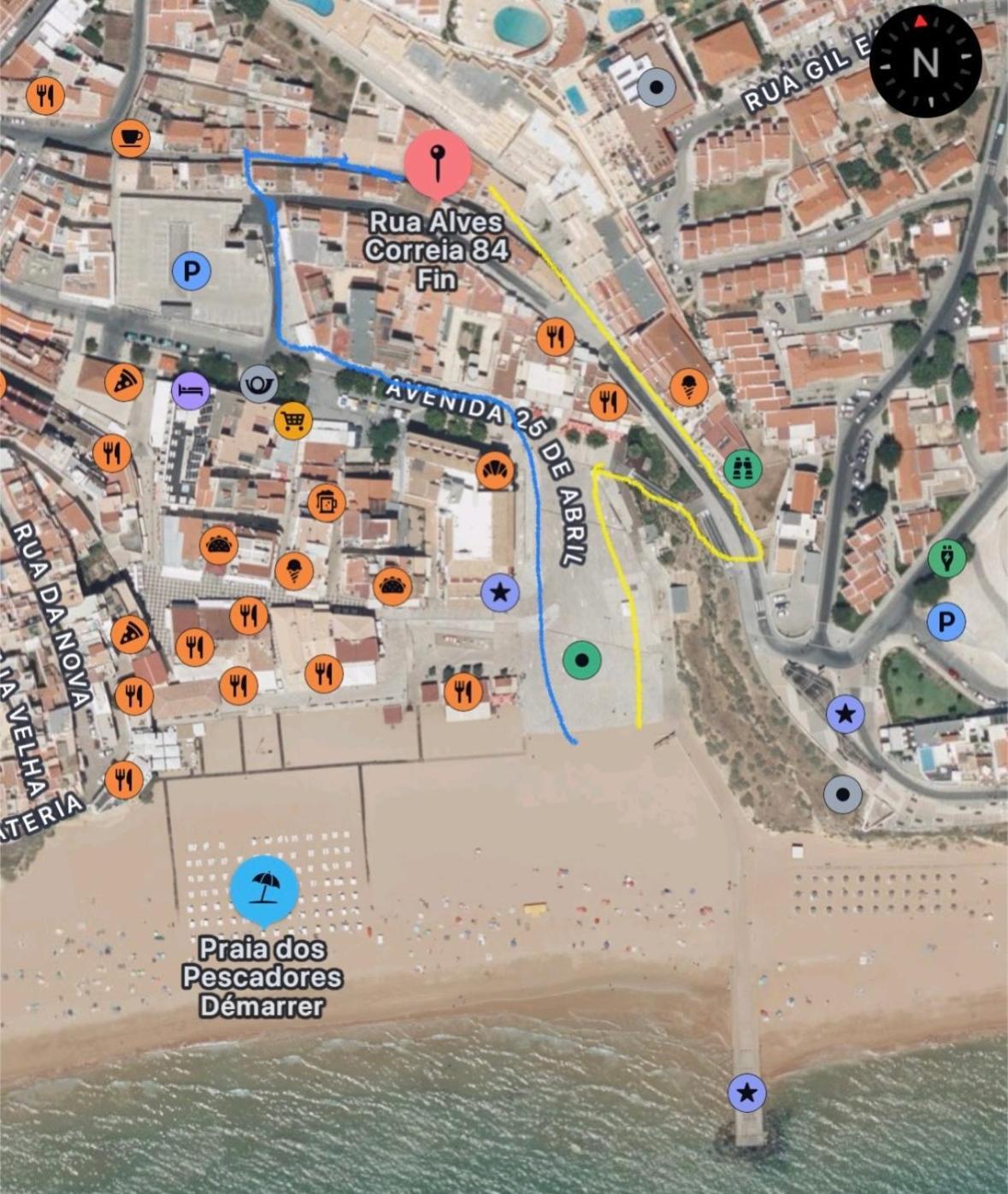 Almar Studio - Albufeira - Praia Dos Pescadores Kültér fotó